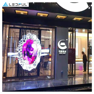 LEDFUL Độ Phân Giải Cao Độ Sáng Cao Hơn 85% 80% 70% Độ Trong Suốt Hiển Thị LED Window Glass P3.9 - Product Image 3