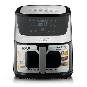 Freidora de Aire Inteligente con Pantalla Táctil Visible, 8L de Gran Capacidad, Sin Aceite, Multifuncional, Versión Europea - Product Image 1