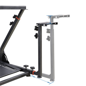 Soporte para Volante de Juegos de Carreras de Simulación VRS, Accesorios para <span class=keywords><strong>Palanca</strong></span> de Cambios Vertical, Soporte para Transmisión Manual <span class=keywords><strong>Logitech</strong></span> - Product Image 3