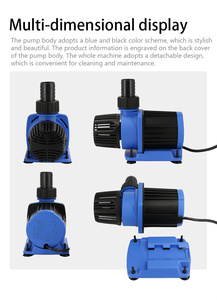 Bơm hồ cá tần số biến thiên điều chỉnh được, bơm hồi lưu bể cá lưỡng cư, bơm chìm DC, bơm hồ cá Koi - Product Image 6