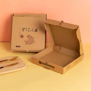 Wholesale Custom cheap corrugated paper boxes caixas para pizzas 7/10/12 inch Paper pizza boxes printed carton duplex board