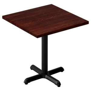 Dark mahogany Hàn Quốc <span class=keywords><strong>KFC</strong></span> nhà hàng phòng ăn tốt bằng gỗ vuông bảng - Product Image 2