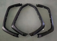 Accessoires automobiles YBJ – 4 arches de roue en ABS pour Land Cruiser FJ70 71 76 78 79 1985-2021 pour SUV 3 portes LC75 – Élargisseurs d'ailes