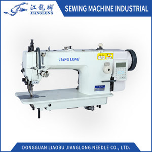 0303D Flat Bed Computerize Automatic Thread Trimming Compound Feed <b>Walking</b> Foot Lockstitch Industrial Sewing <b>Machine</b> - Product Image 4