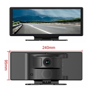 10.26 pouces <span class=keywords><strong>2023</strong></span> nouveau HD écran intelligent Carplay voiture Dashcam double lentille radio système audio mp5 lecteur dvd - Product Image 6