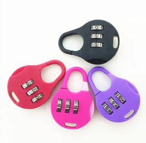 신제품 권장 사항 알루미늄 합금 33*55mm 컷 잠금 3 보안 코드 자물쇠 조합 자물쇠 - Product Image 3