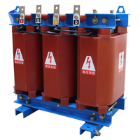 Transformateur sec 200kva 11kV/0.4kV triphasé 3kV moulé en résine époxy Protection de l'environnement pour usage commercial Shopping