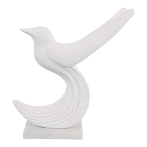 Scultura di Uccello, Statuetta Decorativa Moderna per Casa, Ufficio, Scaffale, Tavolino da Caffè - Product Image 4