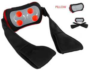 HEALTHPAL OEM ODM-almohada eléctrica portátil para cuello, masajeador bonito con calor, inalámbrico, nuevo diseño - Product Image 1