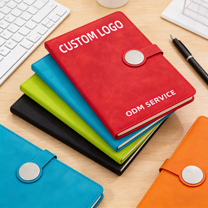 Carnet de notes personnalisé avec boucle magnétique, en cuir de haute qualité, nouveau modèle - Product Image 1