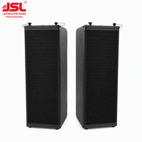 Système de sonorisation professionnel à double ligne active de 10 pouces avec haut-parleur à aimant néodyme et boîtier en contreplaqué de bouleau pour concerts de clubs haut de gamme DL-210
