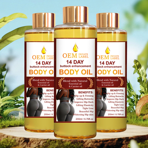 Private Label High Quality Black Maca <strong>Fenugreek</strong> Essential <strong>Oil</strong> 200ml Butt Enlargement <strong>Oil</strong> - Product Image 6