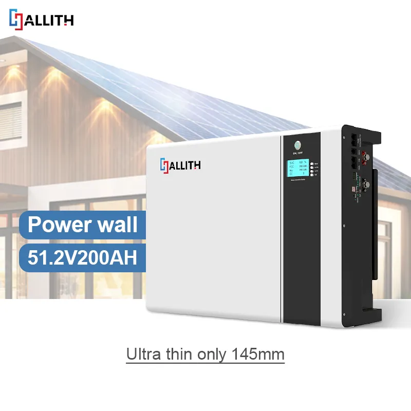 10 Years Warranty Allith Power Energy Wall 48V 10kwh Home Lithium Battery 10KW Solar Power System Solar Panel Battery