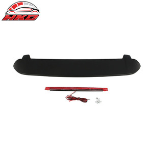 Convient pour Honda Fit 2006-2008, becquet de toit style LED, noir mat - Product Image 3