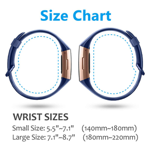 สายนาฬิกาอัจฉริยะสำหรับ Fitbit Charge 3 Band,สายนาฬิกาข้อมือซิลิโคนนิ่มสำหรับ Fitbit <span class=keywords><strong>Charge3</strong></span> 4 Correa - Product Image 6