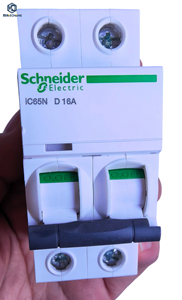 IC65N มิเนียเจอร์เซอร์กิตเบรกเกอร์ สวิตช์อากาศ 2P D16A โอเวอร์โหลด ป้องกันไฟฟ้าลัดวงจร สวิตช์ไฟฟ้าแรงดันต่ำ - Product Image 1