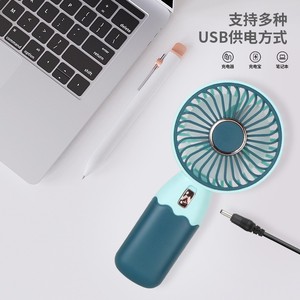 Handheld Rechargeable <b>Mini</b> Portable <b>Fan</b> With <b>Usb</b> Power Support For Outdoor And Desk Use - Product Image 1