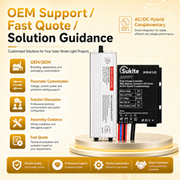 Contrôleur de charge solaire professionnel AC/DC avec MPPT AC-24160-2.4G 24V 160W 15A pour l'éclairage public