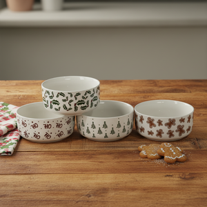 Tazones de Porcelana Cerámica de Alta Calidad, Ecológicos, de Gran Capacidad, para Uso Doméstico, Hechos a Mano, Resistentes a Roturas, con Diseño Bonito - Product Image 2