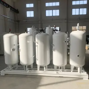 Mesin generator nitrogen 99.99% kemurnian tinggi otomatis industri minyak suhu rendah kemurnian tinggi