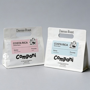 Custom Digital Printed Heat Seal Stand Pouches 0.5kg 5kg Dry Pet Food Resealable Eight-Side Sealed Dog Cat Food Packaging Handle - Product Image 2