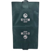 Housse de costume de vêtement en coton personnalisé, sacs de couverture de sac non tissé pour magasin de vêtements