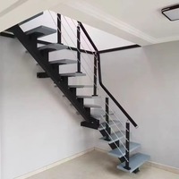 Système de garde-corps en acier inoxydable pour escalier en colimaçon, garde-corps d'ingénierie tout en acier inoxydable, fileté, pour balcon extérieur et centre commercial