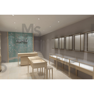 M & S Armoire à <span class=keywords><strong>bijoux</strong></span> en bois pleine longueur avec porte coulissante <span class=keywords><strong>Vitrine</strong></span> de costumes murale pour une utilisation dans un centre commercial - Product Image 5