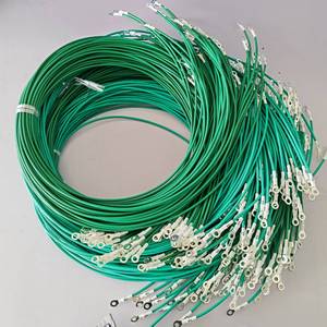 Kabel Pembumian Fotovoltaik Dua Warna Kuning-Hijau Berlapis Tembaga, Rangka Jembatan PTFE, Berperingkat IP66 untuk Penggunaan Komputer Sepeda Motor - Product Image 1