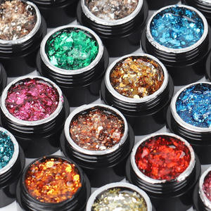 Lot de 30 paillettes scintillantes scintillantes au laser <span class=keywords><strong>semi</strong></span>-<span class=keywords><strong>permanent</strong></span> <span class=keywords><strong>vernis</strong></span> à ongles en gel UV pour la manucure et le nail art - Product Image 6