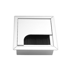 Aluminum Alloy Cable Management Box Rectangle Double Opening Cover Desktop <b>Computer</b> Wire Organizer BG019 - Product Image 2