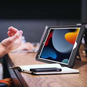 เคสแท็บเล็ตกันกระแทก102นิ้วพร้อมสายคล้องไหล่/มือด้านหลังสำหรับ <span class=keywords><strong>iPad</strong></span> เคสฝาครอบ10.2 7th 8th 9th <span class=keywords><strong>Gen</strong></span> - Product Image 3