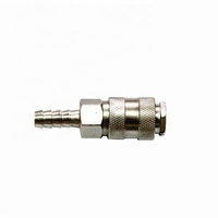 Raccord rapide pour ligne d'air Adaptateur de coupleur 6MM 8MM 10MM 12MMHose Barb Pneumatic Fitting EU US Type pour compresseur d'air