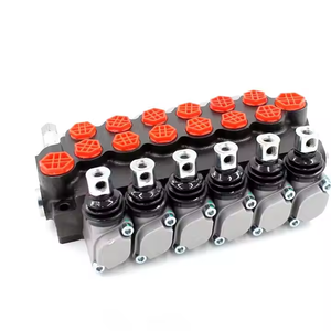 Válvula Direccional Monobloque Manual de 6 Vías P40-G12-G38 para Maquinaria de Construcción, Proveedor y Fabricante Global - Product Image 1