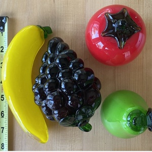 Decorativo antico vetro di <span class=keywords><strong>murano</strong></span> pera frutta artigianato centrotavola matrimonio rana - Product Image 5