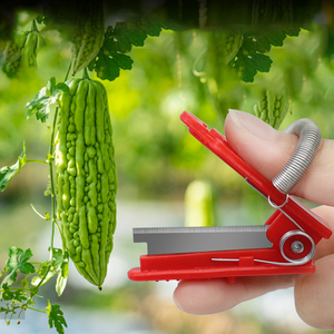 Couteau à pouce en aluminium et acier à haute teneur en carbone pour la récolte et la cueillette, outils de jardinage, d'agriculture et de verger, pour la coupe des légumes, Paidaxing 3 - Product Image 2