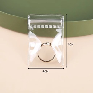 Bolsas Transparentes de PVC con Cierre Hermético <span class=keywords><strong>para</strong></span> Almacenamiento de Joyas, Gruesas, a Prueba de Humedad, <span class=keywords><strong>para</strong></span> Pulseras, <span class=keywords><strong>Accesorios</strong></span>, Gafas - Product Image 5