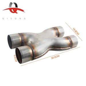 Silencieux d'échappement de voiture universel de haute qualité en acier inoxydable <span class=keywords><strong>X</strong></span> Pipe conçu pour <span class=keywords><strong>Abarth</strong></span> - Product Image 2