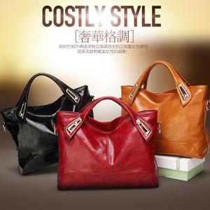 Women Tote Leather Handbag Ladies Elegant <b>Shoulder</b> Messenger <b>Bag</b> <b>Large</b> Capacity Crossbody <b>Bag</b> - Product Image 4