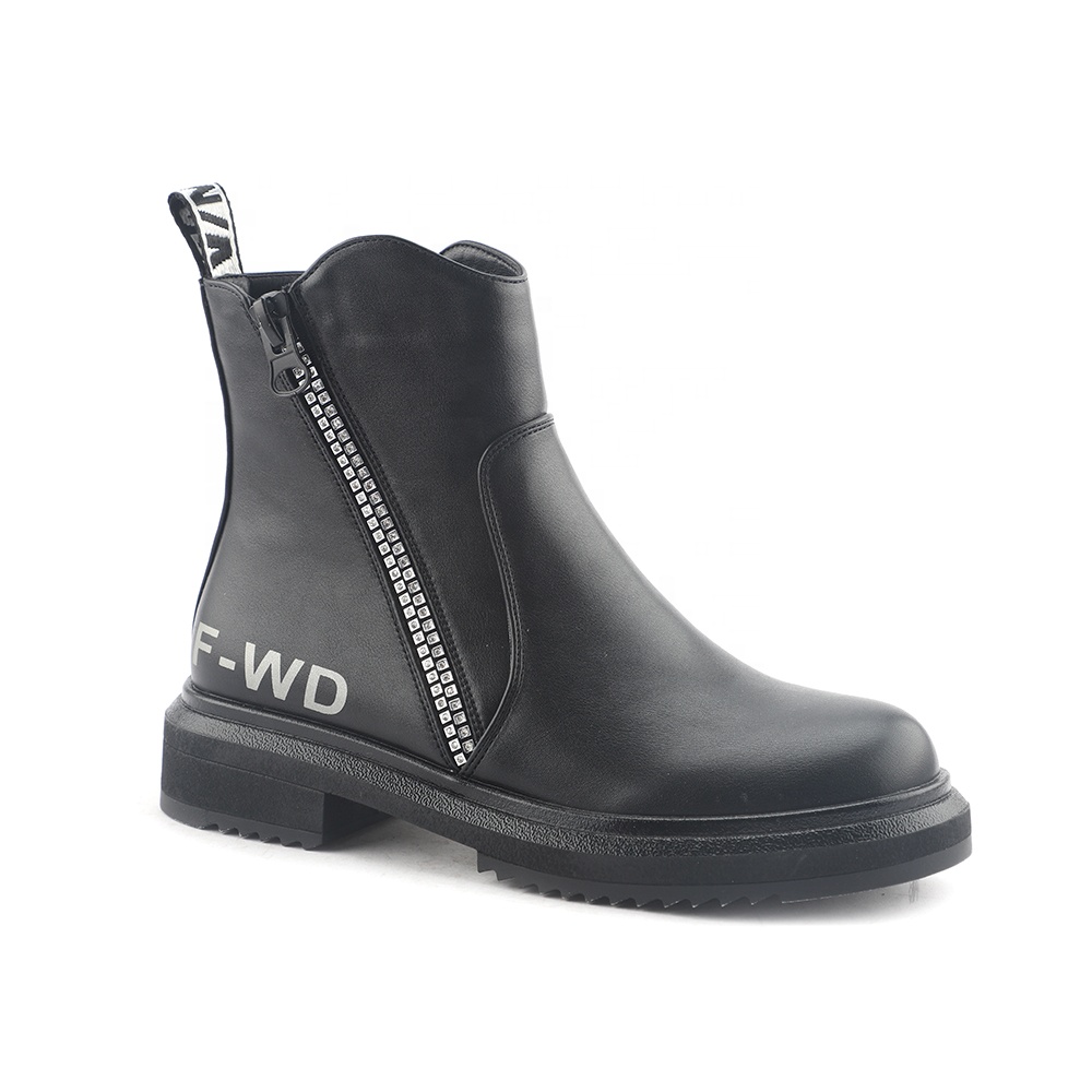 OEM/женские ботильоны с логотипом; Мягкие короткие ботинки на толстой подошве; Повседневная прогулочная обувь для студентов