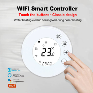 Termostatos Inteligentes RKHK con Pantalla Táctil para Calderas de Gas y Calentadores de Agua, con Función WiFi, Termostato Inteligente WiFi - Product Image 4