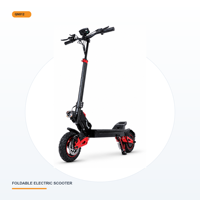 Trottinette électrique pliable 1600W, batterie 48V 18Ah, autonomie 50KM, vitesse 50KMH, pneus tout-terrain 11 pouces, double suspension, entrepôt Europe