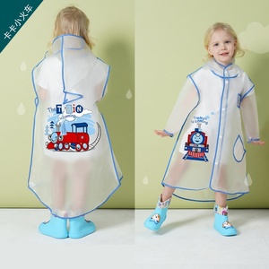 Cartoon Small Dinosaur EVA Waterproof Raincoat XL Tamanho para a escola primária Baby <span class=keywords><strong>Kids</strong></span> para Camping Caminhadas Meninos Meninas-Atacado - Product Image 6