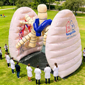 विशाल inflatable फेफड़ों के शरीर से बाहर सामुदायिक चिकित्सा शिक्षा चिकित्सा प्रदर्शनियों के लिए मानव अंगों को उड़ा देता है - Product Image 1