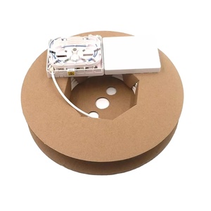 Boîtier de terminaison optique FTTH 4Core <span class=keywords><strong>Mini</strong></span> <span class=keywords><strong>PAU</strong></span> pour intérieur, 4 ports SC avec adaptateur obturateur SC, Rosettes optiques, Boîtier d'accès fibre - Product Image 1