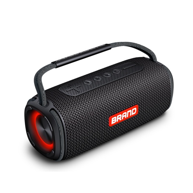 Top Sale Mini Portable Waterproof IPX6 RGB LED Boombox Outdoor Speaker with for 5.0 20W 15m Range