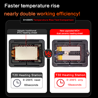 Nouvelle plateforme de réparation intelligente I2C T30 pour cartes mères Android et iPhone, réparation de supports d'écran