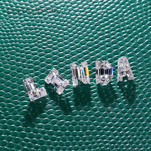 A-<span class=keywords><strong>Z</strong></span> Moissanite Loose Bảng Chữ <span class=keywords><strong>C</strong></span>ái Đá 1.5-2ct D Màu Vvs Rõ Ràng Tùy Chỉnh Ban Đầu Đồ Trang Sứ<span class=keywords><strong>c</strong></span> Nguyên Đá Quý Cho Vòng <span class=keywords><strong>C</strong></span>ổ Vòng Bông Tai - Product Image 4
