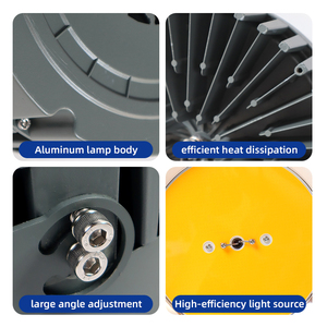 Luz de pesca LED Multicolor IP65 de 000W, inundación nocturna, señuelo, luces de peces amarillas sobre el agua para barco oceánico, alta visibilidad - Product Image 5