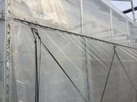 Serre en film plastique facile à installer pour l'agriculture, tunnel polyvalent pour légumes et fleurs, serre de 8 m avec filet anti-insectes – Vente chaude